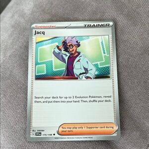 Jacq Supporter Trainer Card